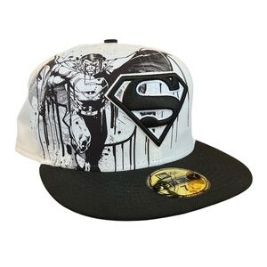 New Era Superman 59Fifty 7.5  DC Comics Cap